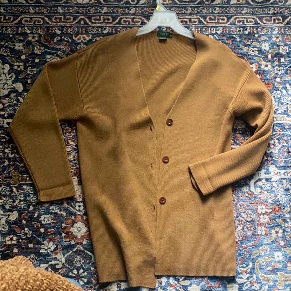 J. Crew wool cardigan